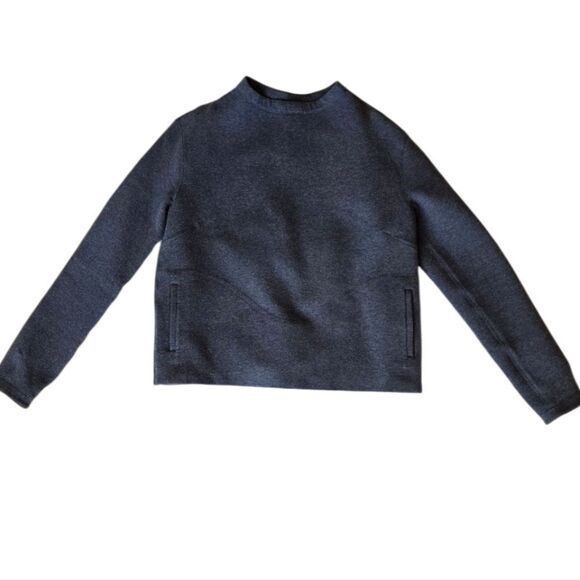 Lululemon Dark Gray Sweater Monkneck Size 10 - Picture 1 of 8